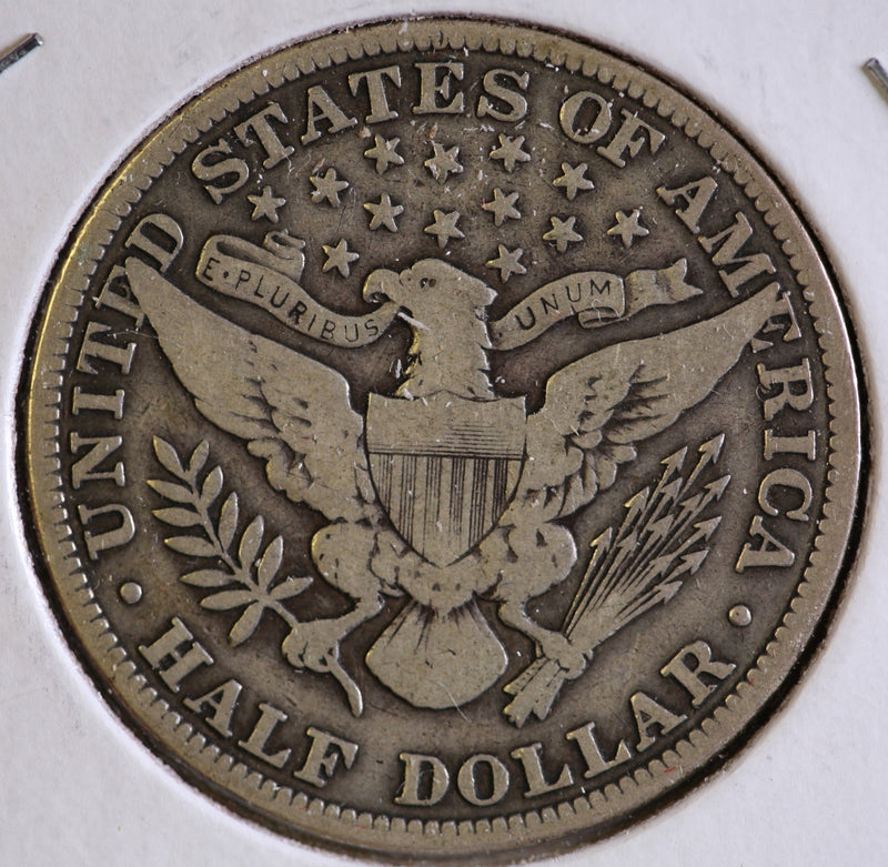 1915 Barber Half Dollar. Affordable Collectible Coin. Store