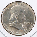 1949 Franklin Half Dollar. Affordable Collectible Coin. Store