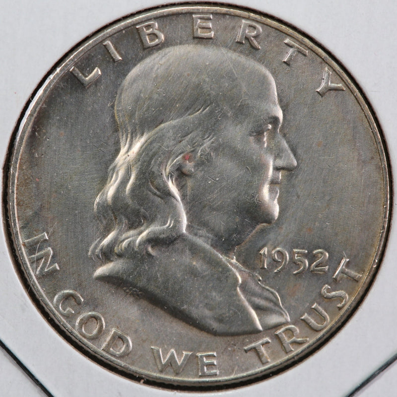 1952-D Franklin Half Dollar. Affordable Collectible Coin. Store