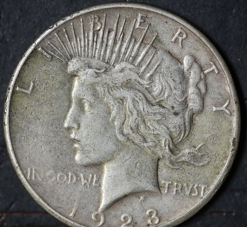 1923 Peace Silver Dollar, Nice Affordable Coin, Store