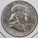 1957-D Franklin Half Dollar. Gem Mint State Coin, Store