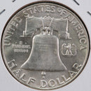 1957-D Franklin Half Dollar. Gem Mint State Coin, Store