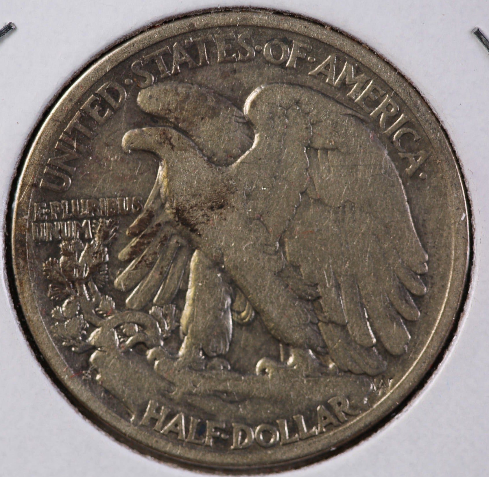1917-S (rev) Walking Liberty Half Dollar, Very Good Circulated Coin, Store #82414