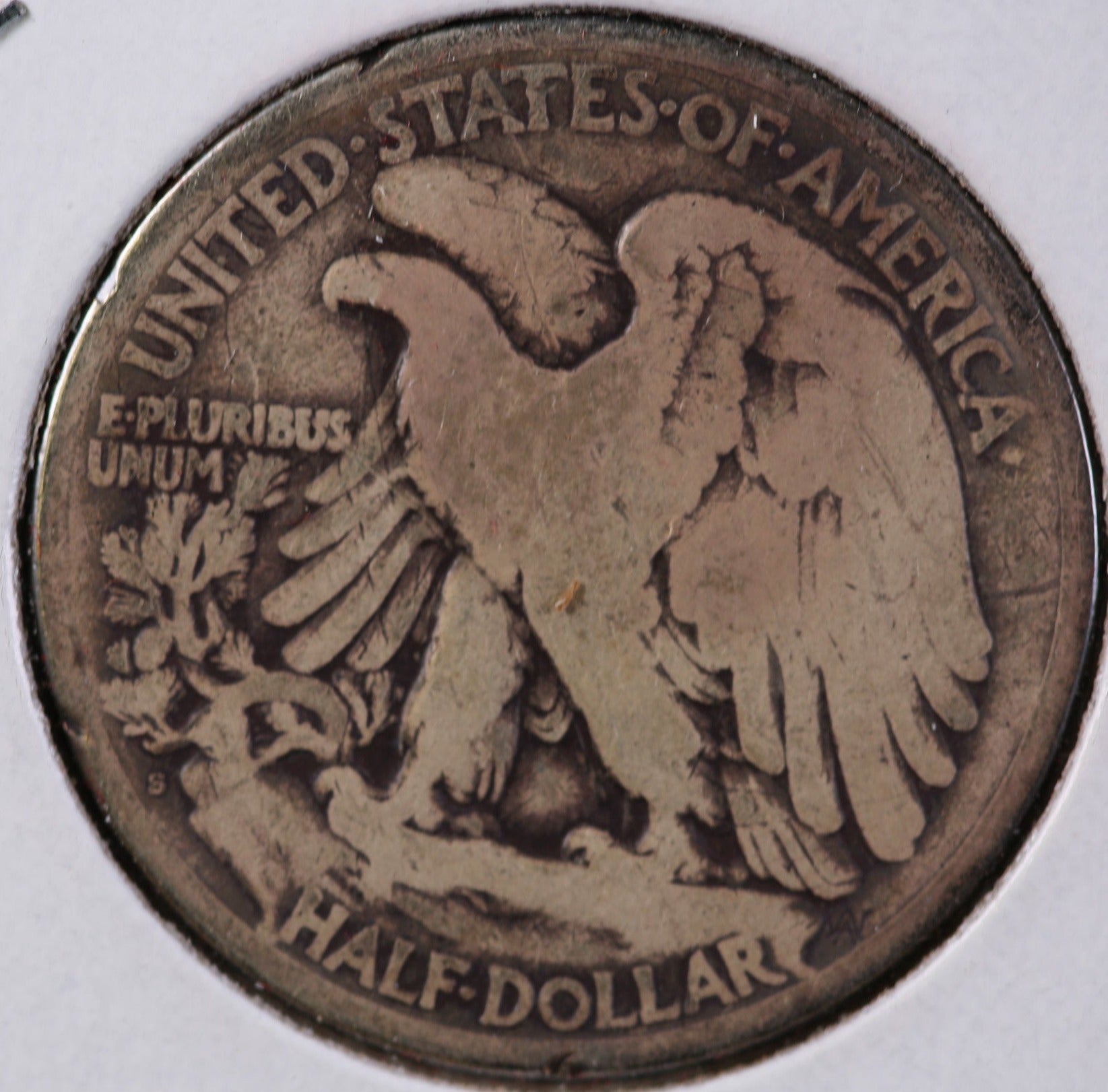 1917-S (rev) Walking Liberty Half Dollar, Very Good Circulated Coin, Store #82415