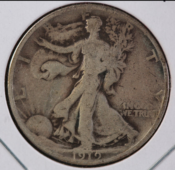 1919 Walking Liberty Half Dollar, Nice Circulated Coin. Store #23082421