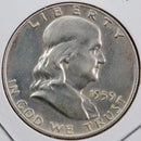 1959-D Franklin Half Dollar. Affordable Collectible Coin. Store