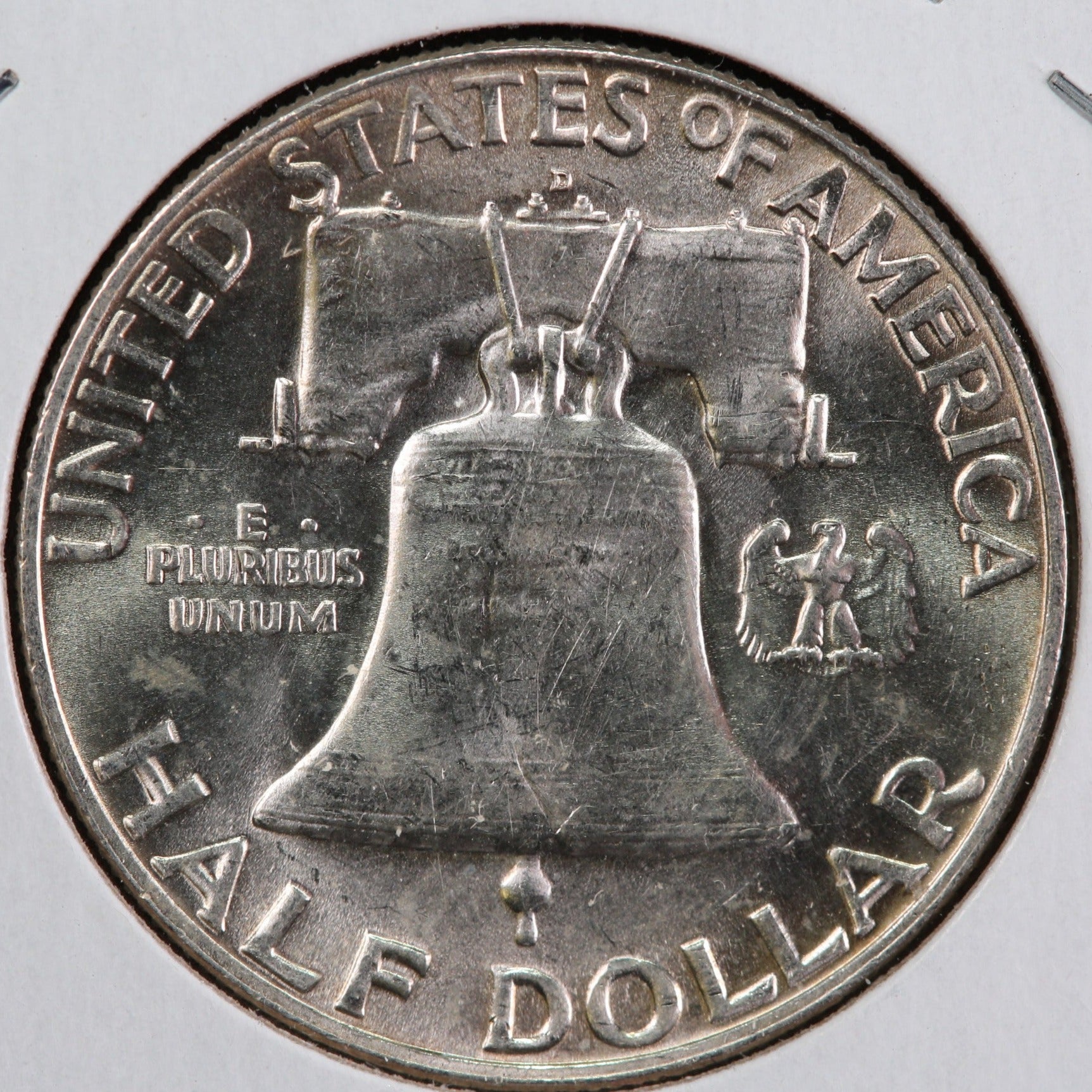 1959-D Franklin Half Dollar. Affordable Collectible Coin. Store #13026