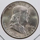 1960-D Franklin Half Dollar, Gem Mint State Coin, Store