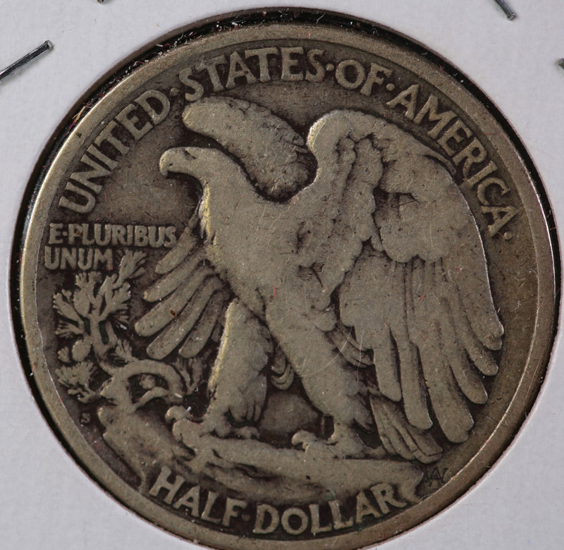 1920-S Walking Liberty Half Dollar, Circulated Coin. Store
