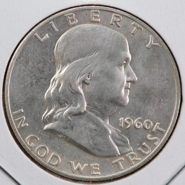 1960-D Franklin Half Dollar. Affordable Collectible Coin. Store #13031