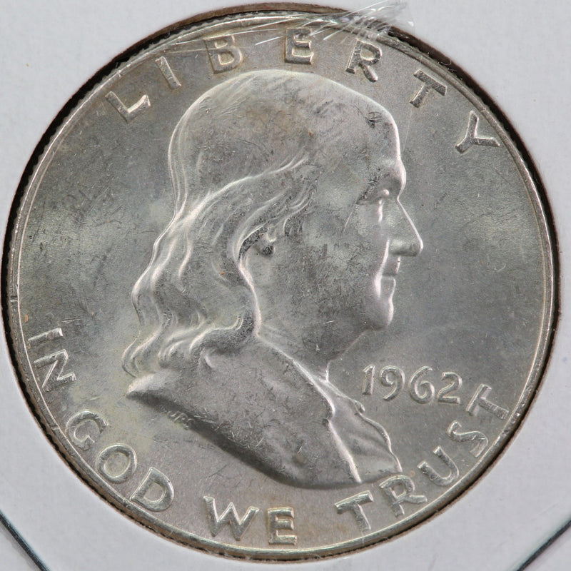 1962-D Franklin Half Dollar. Affordable Collectible Coin. Store