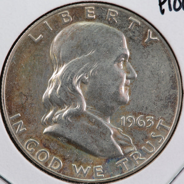 1963 Proof Franklin Half Dollar. Affordable Collectible Coin. Store #13036