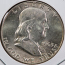 1963-D Franklin Half Dollar. Affordable Collectible Coin. Store