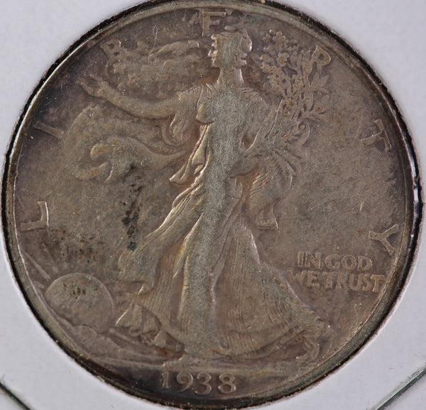 1938-D Walking Liberty Half Dollar, Nice Coin. Store #23082520