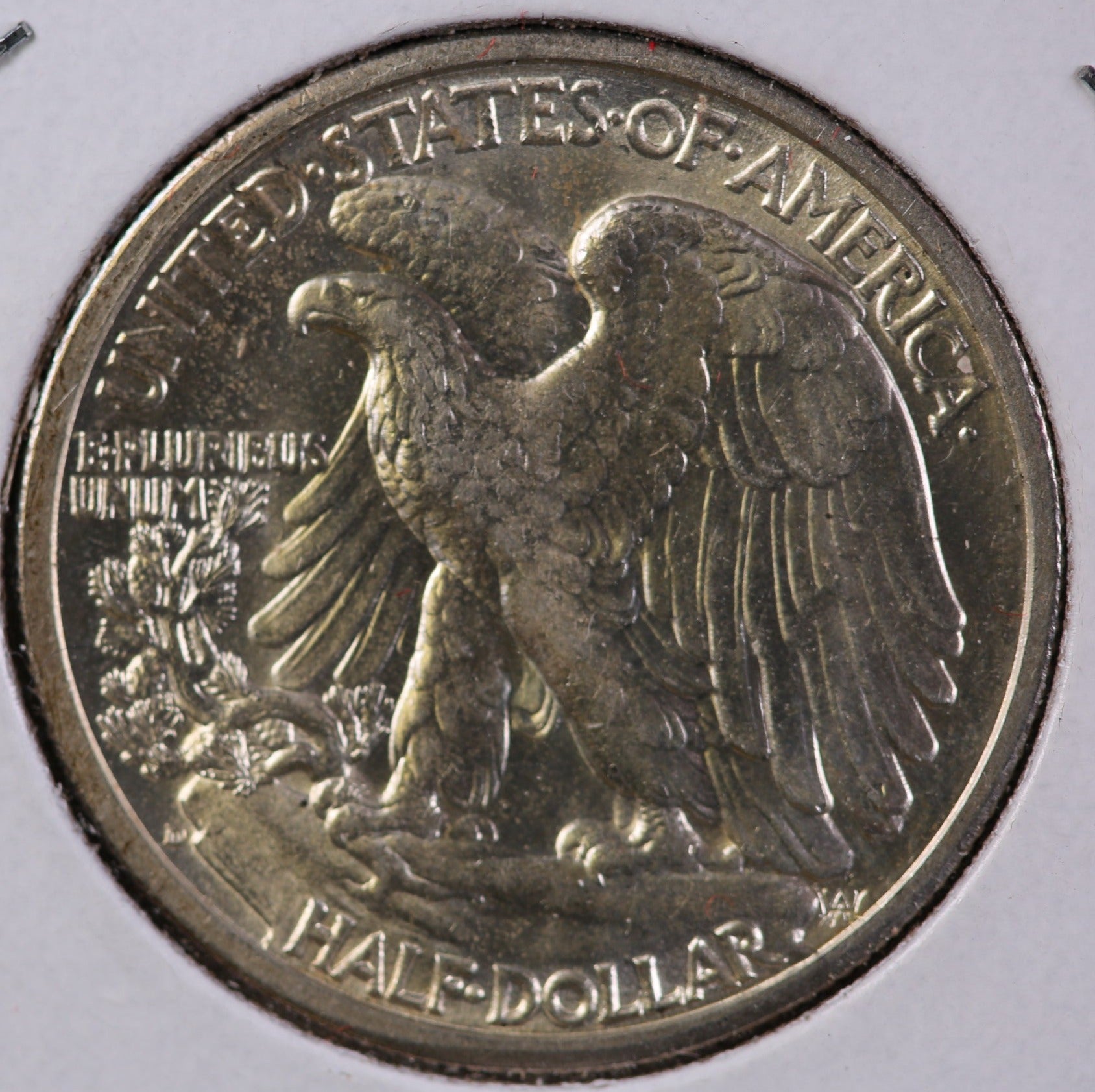 1942-D Walking Liberty Half Dollar, Mint State Uncirculated Coin, Store #HR1152