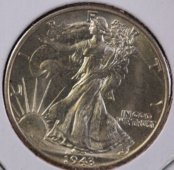 1943-D Walking Liberty Half Dollar, Nice Uncirculated Coin. Store #23082538