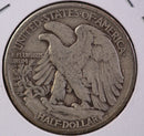 1944-D Walking Liberty Half Dollar, Circulated Coin Fine Details. Store