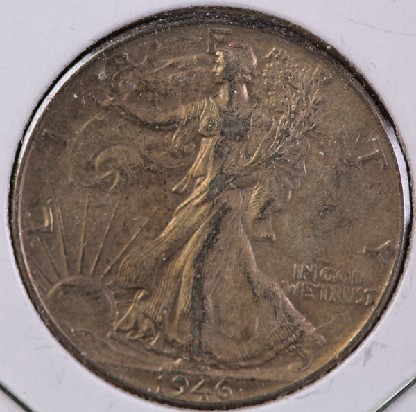 1946 Walking Liberty Half Dollar, Nice Circulated Coin. Store #23082550