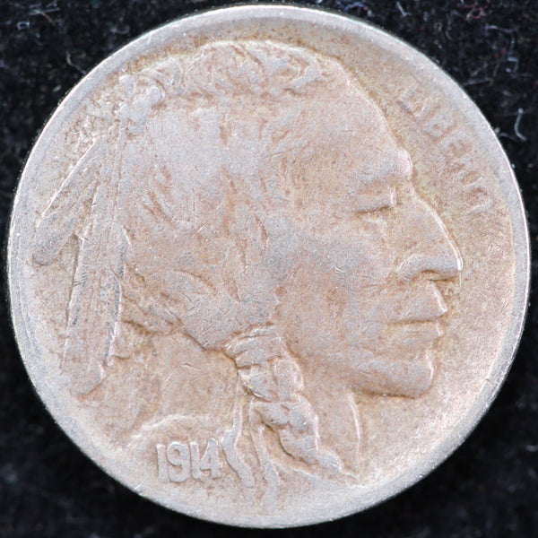 1914-S Buffalo Nickel, Affordable Collectible Coin. Store #1269025