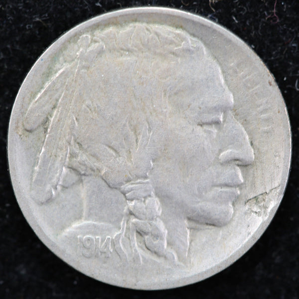 1914-S Buffalo Nickel, Affordable Collectible Coin. Store #1269026