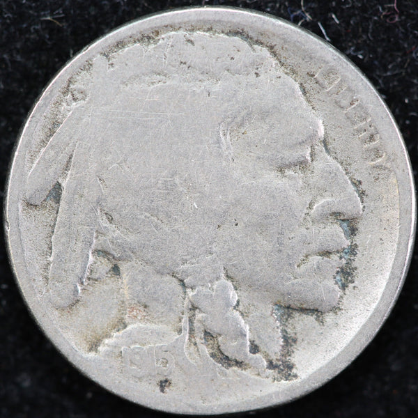 1915-D Buffalo Nickel, Affordable Collectible Coin. Store #1269029