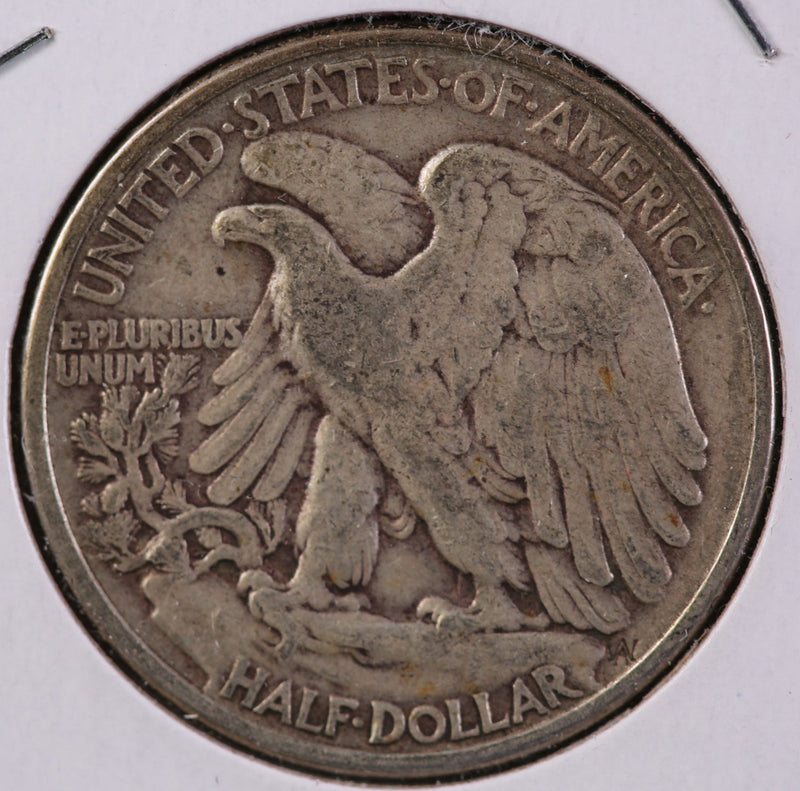 1947 Walking Liberty Half Dollar, Circulated Coin Fine Details. Store