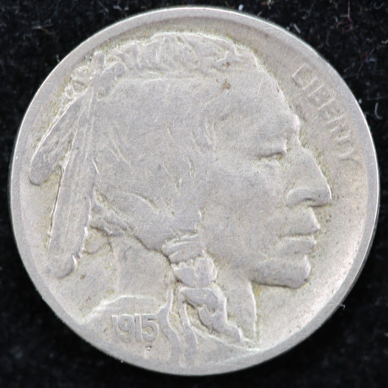 1915-D Buffalo Nickel, Affordable Collectible Coin. Store