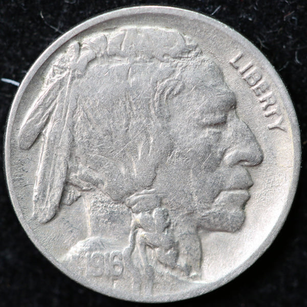 1916-D Buffalo Nickel, Affordable Collectible Coin. Store #1269033