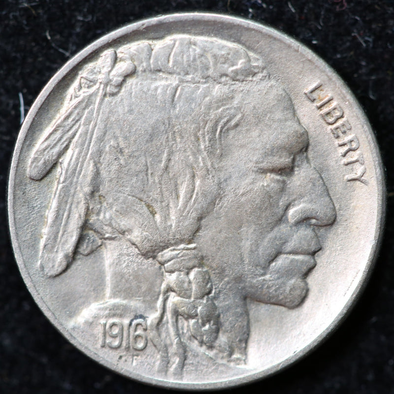 1916-D Buffalo Nickel, Affordable Collectible Coin. Store