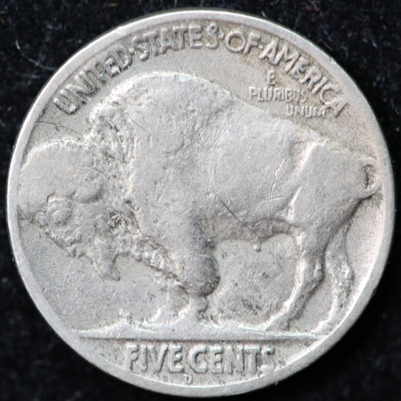 1917-D Buffalo Nickel, Affordable Collectible Coin. Store