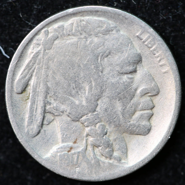 1917-S Buffalo Nickel, Affordable Collectible Coin. Store #1269037