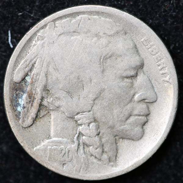 1920-D Buffalo Nickel, Affordable Collectible Coin. Store #1269044
