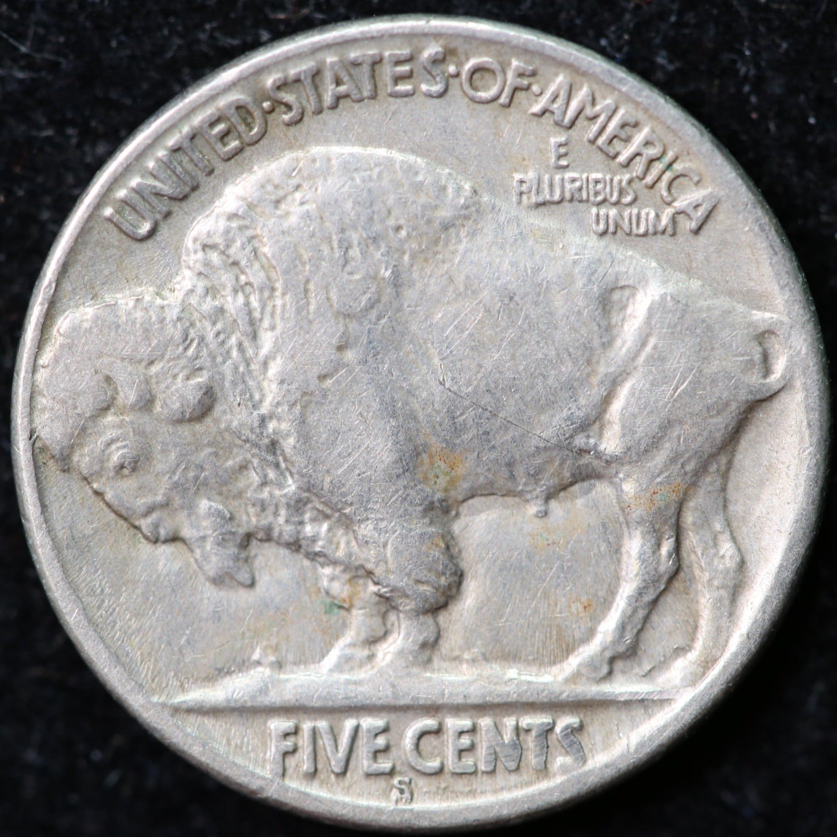 1921-S Buffalo Nickel, Affordable Collectible Coin. Store #1269048