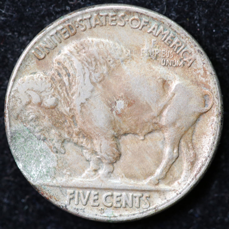 1921-S Buffalo Nickel, Affordable Collectible Coin. Store