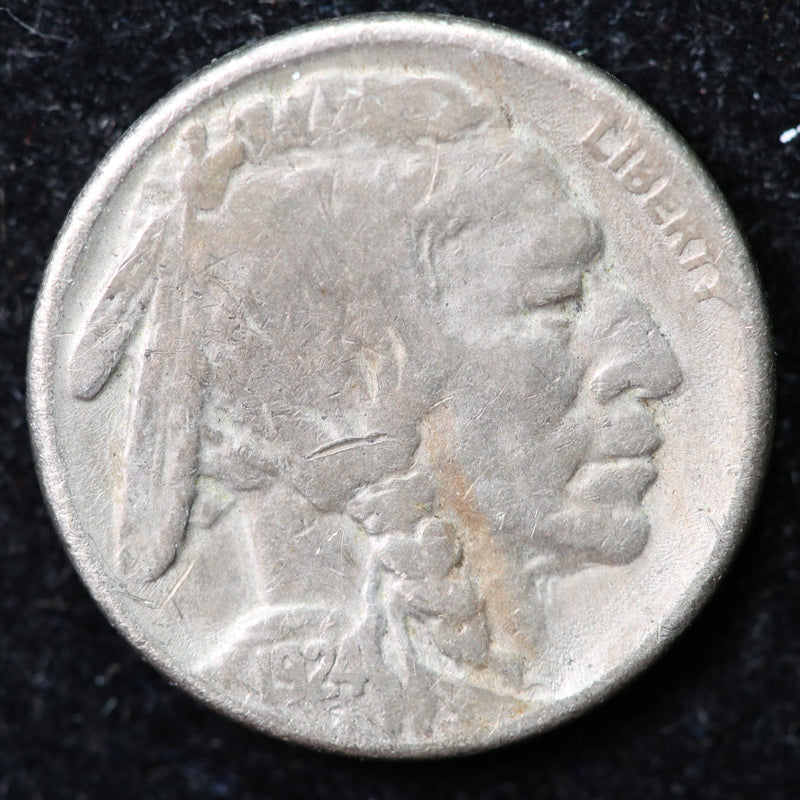 1924-S Buffalo Nickel, Affordable Collectible Coin. Store