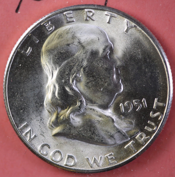 1952 Franklin Half Dollar, Nice Uncirculated Details. Store #23082808