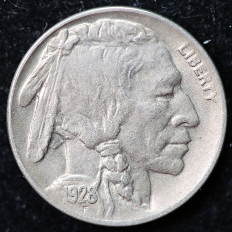 1928-D Buffalo Nickel, Affordable Collectible Coin. Store