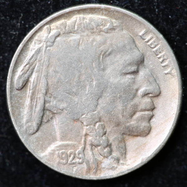 1929-D Buffalo Nickel, Affordable Collectible Coin. Store #1269067