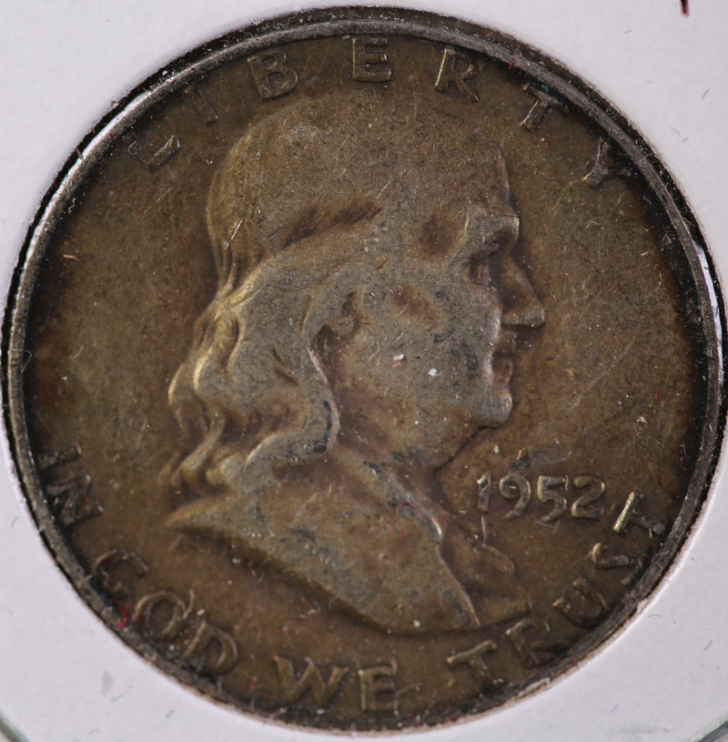 1952-D Franklin Half Dollar, Circulated Coin. Store
