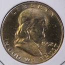 1952-D Franklin Half Dollar, Uncirculated Coin GEM BU Details. Store