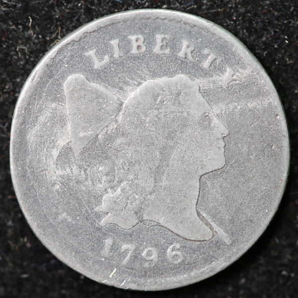 1796 Liberty Cap Half Cent, Affordable Collectible Coin. Store #1269084
