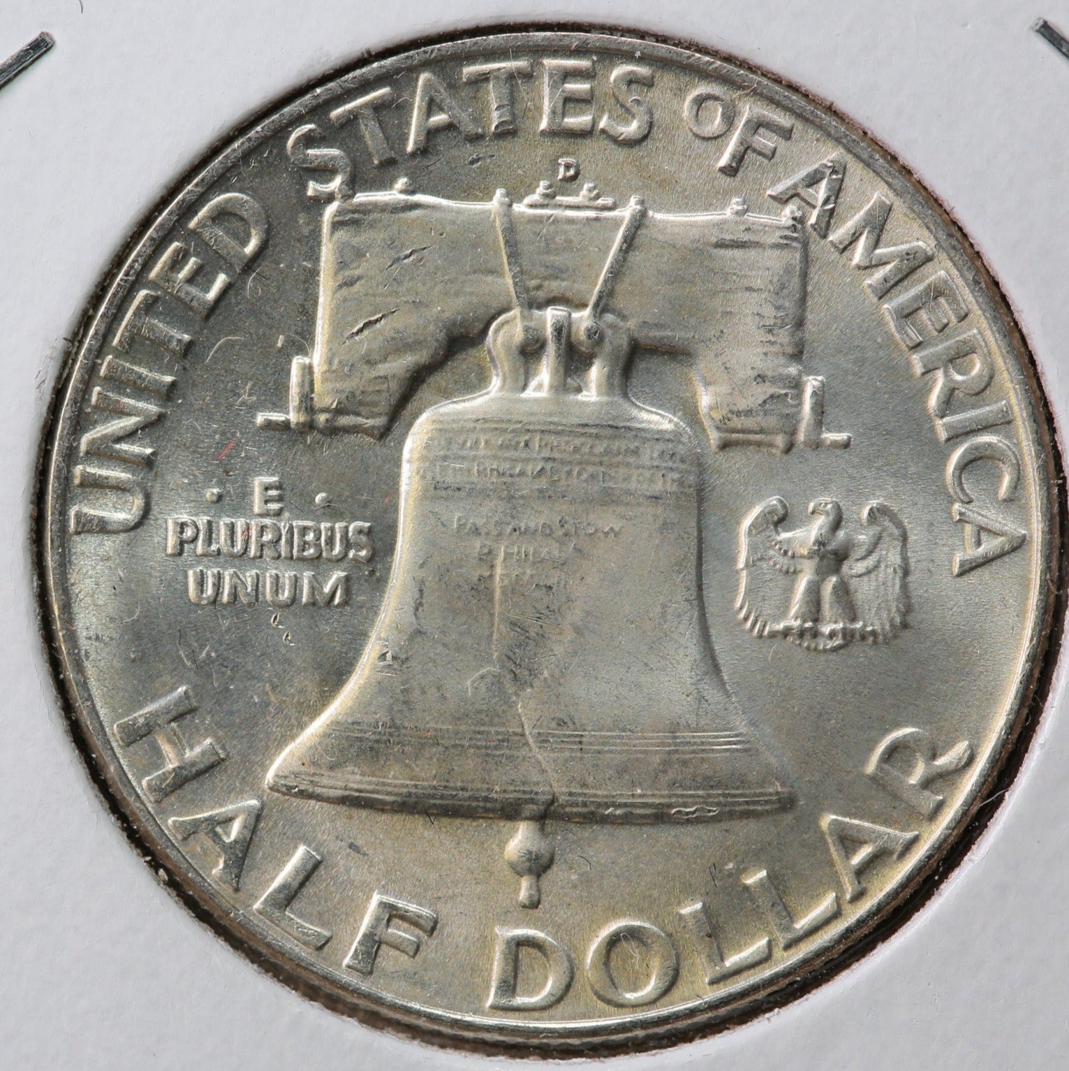 1954-D Franklin Half Dollar, Mint State Uncirculated, Store #HR1159