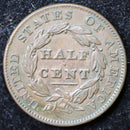 1835 Classic Head Half Cent, Affordable Collectible Coin. Store
