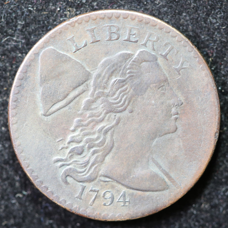 1794 Liberty Cap Cent, Affordable Collectible Coin. Store