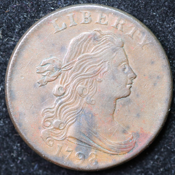 1798 Draped Bust Cent, Affordable Collectible Coin. Store #1269126