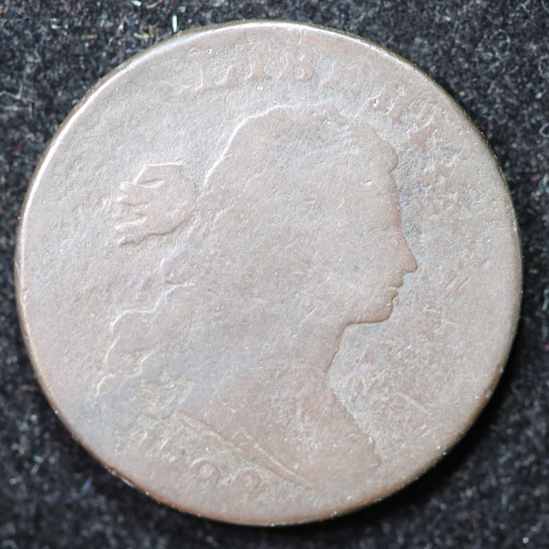 1798 Draped Bust Cent, Affordable Collectible Coin. Store