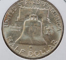 1957-D Franklin Half Dollar, Nice Affordable Coin, Store
