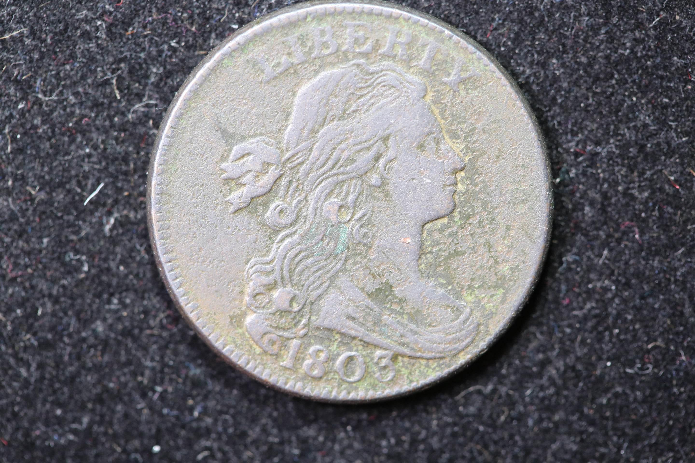 1803 Draped Bust Cent, Affordable Collectible Coin. Store #1269145