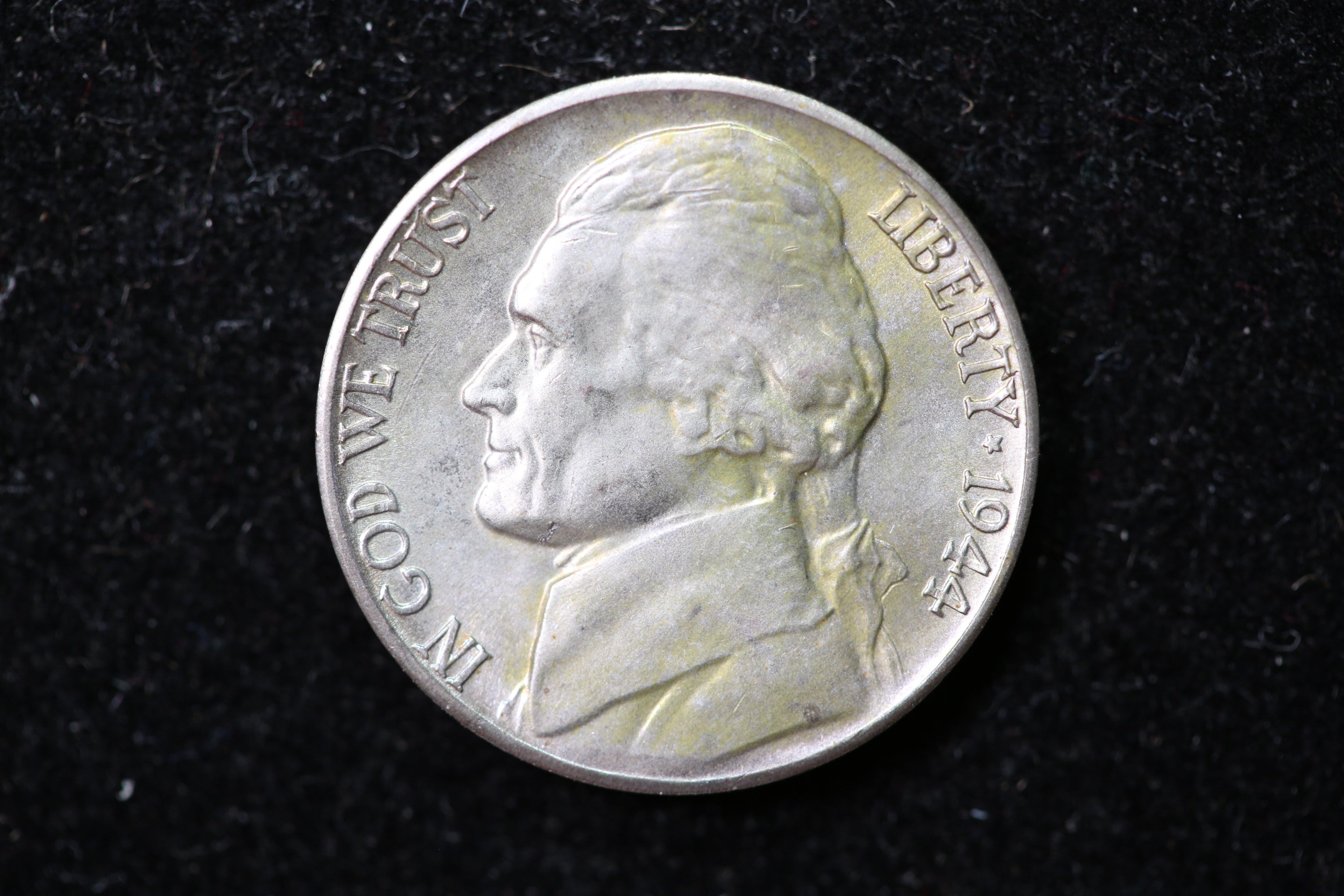 1944-D Jefferson Silver War Nickel. Nice Coin BU Details. Store #1269157