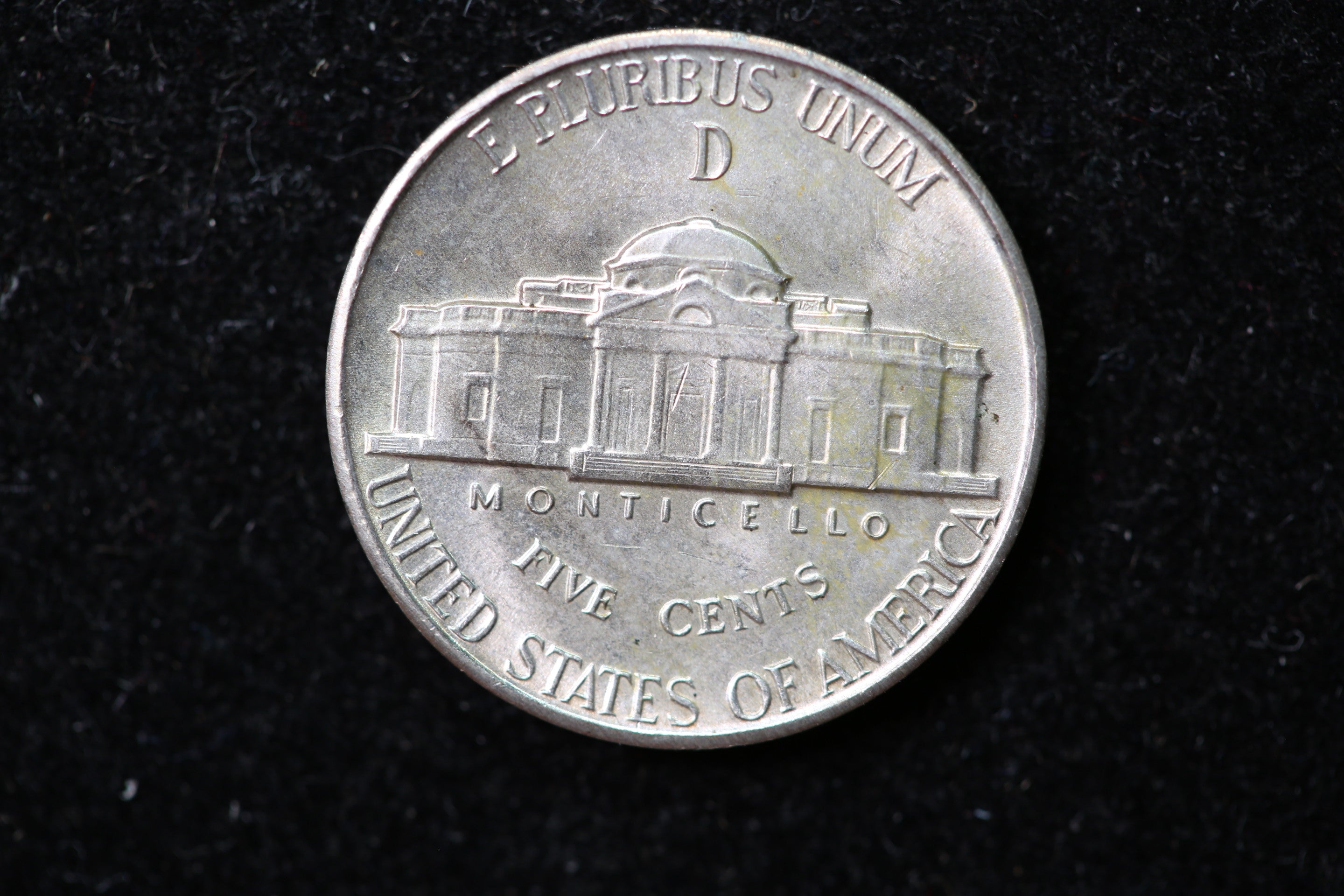 1944-D Jefferson Silver War Nickel. Nice Coin BU Details. Store #1269157